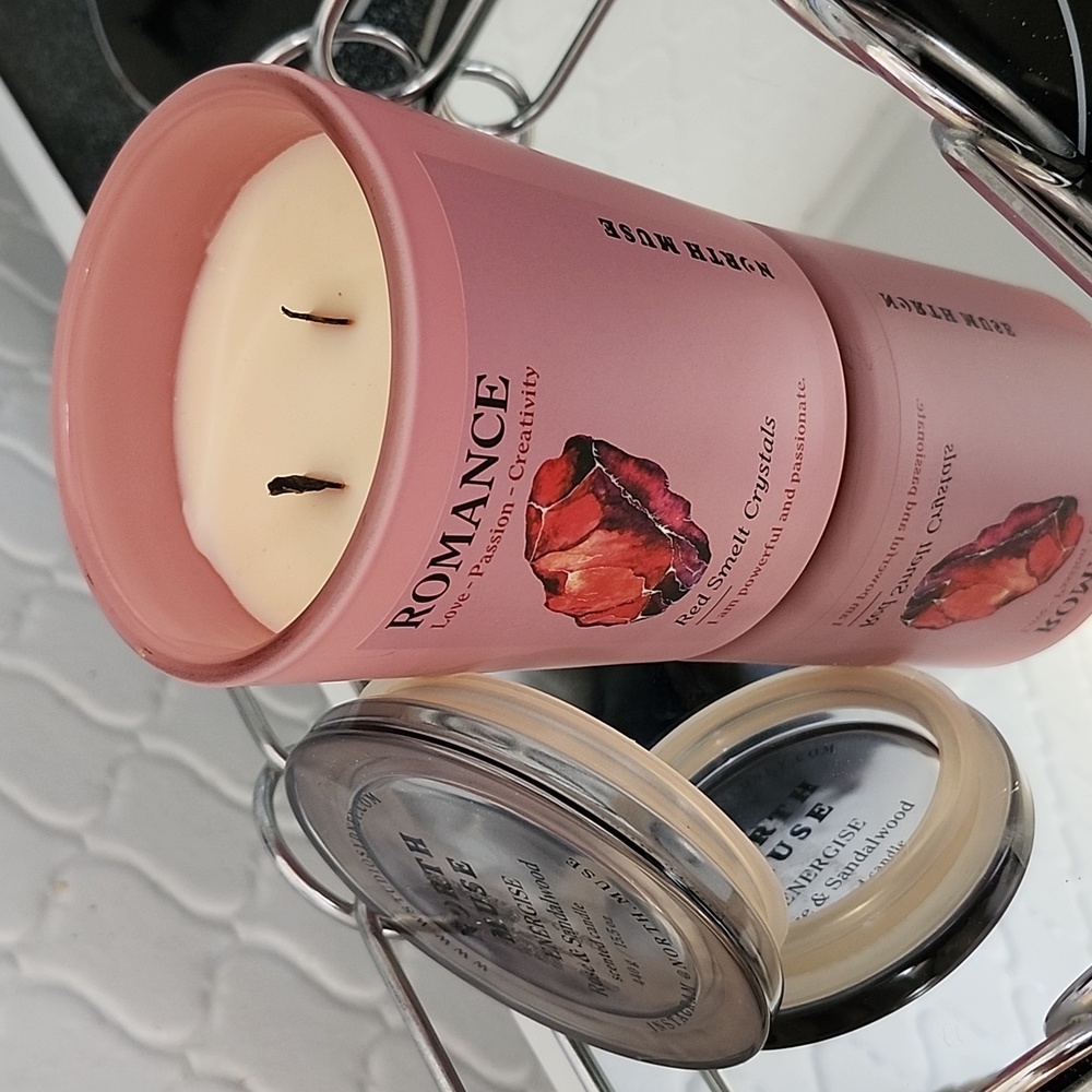 North Muse large 2-wick candle
